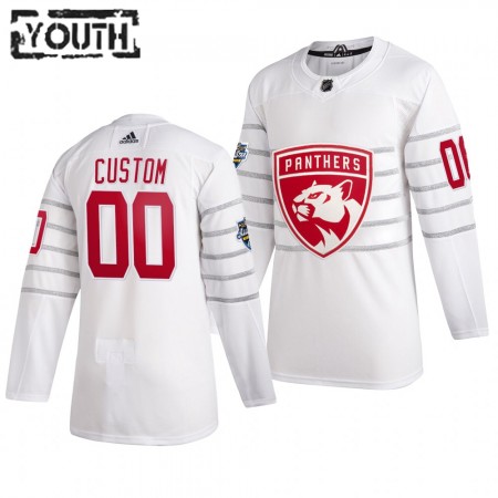 Camisola Florida Panthers Personalizado Cinza Adidas 2020 NHL All-Star Authentic - Criança